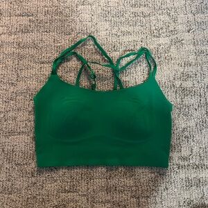 Offline by Aerie Real Me Hold Up! Sports Bra - Kelly green